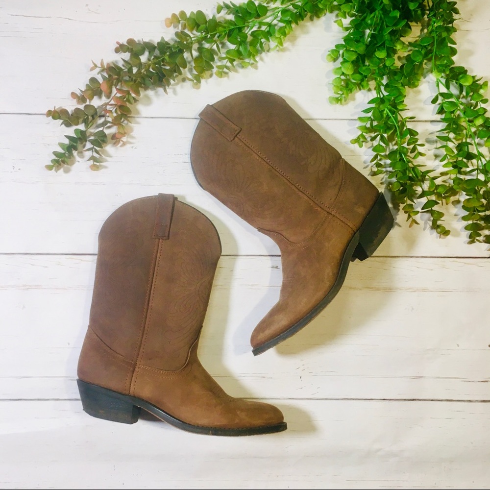 Masterson Boot Co. Cowboy Leather Western Boots